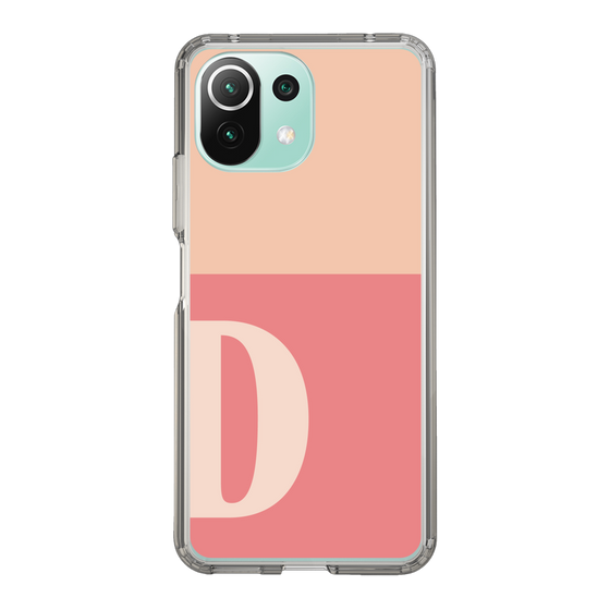 Slim Protection Case［ Original - initial two tone - D pink ］