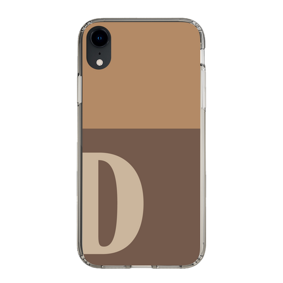Slim Protection Case［ Original - initial two tone - D brown ］