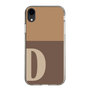 Slim Protection Case［ Original - initial two tone - D brown ］