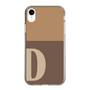 Slim Protection Case［ Original - initial two tone - D brown ］