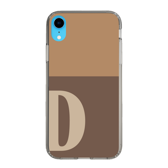 Slim Protection Case［ Original - initial two tone - D brown ］