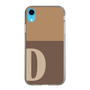 Slim Protection Case［ Original - initial two tone - D brown ］