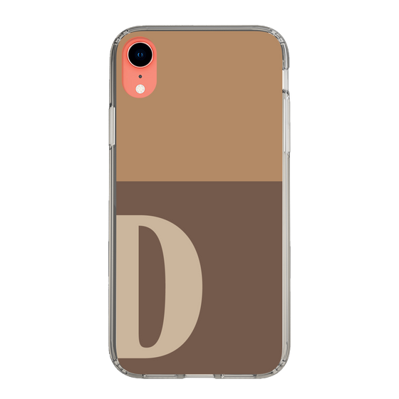 Slim Protection Case［ Original - initial two tone - D brown ］