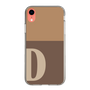 Slim Protection Case［ Original - initial two tone - D brown ］