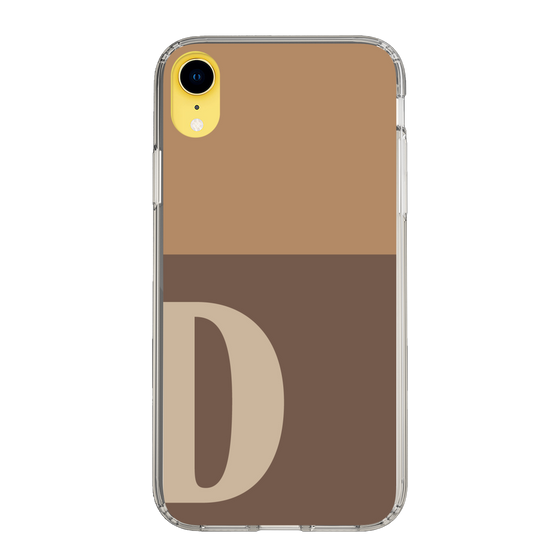Slim Protection Case［ Original - initial two tone - D brown ］