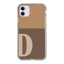 Slim Protection Case［ Original - initial two tone - D brown ］