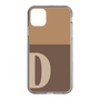 Slim Protection Case［ Original - initial two tone - D brown ］