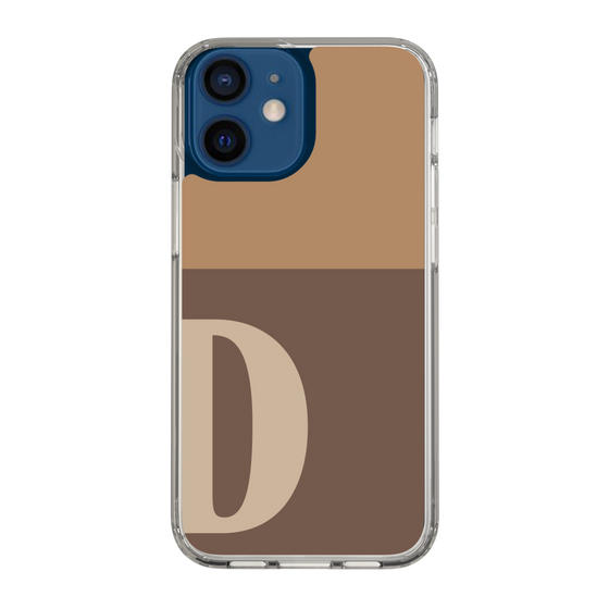 Slim Protection Case［ Original - initial two tone - D brown ］