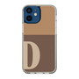 Slim Protection Case［ Original - initial two tone - D brown ］