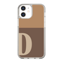 Slim Protection Case［ Original - initial two tone - D brown ］