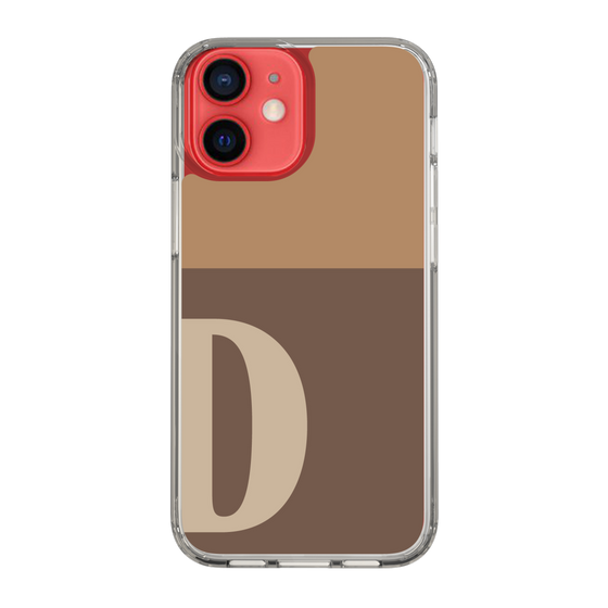 Slim Protection Case［ Original - initial two tone - D brown ］