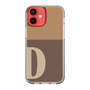 Slim Protection Case［ Original - initial two tone - D brown ］