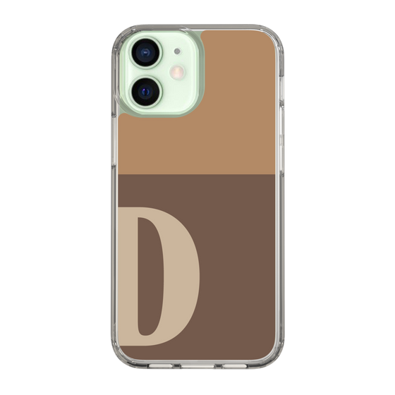 Slim Protection Case［ Original - initial two tone - D brown ］
