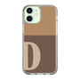 Slim Protection Case［ Original - initial two tone - D brown ］