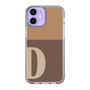 Slim Protection Case［ Original - initial two tone - D brown ］