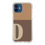 Slim Protection Case［ Original - initial two tone - D brown ］