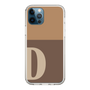 Slim Protection Case［ Original - initial two tone - D brown ］
