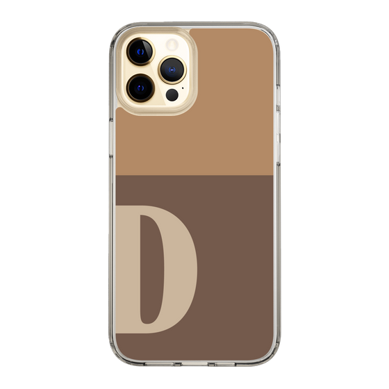 Slim Protection Case［ Original - initial two tone - D brown ］