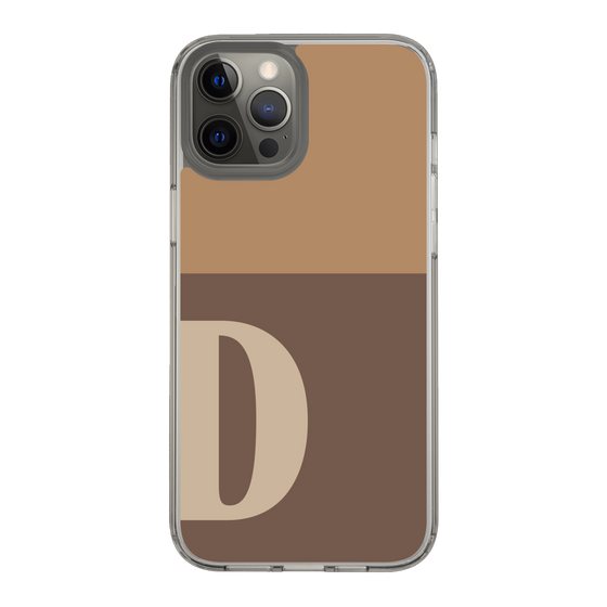 Slim Protection Case［ Original - initial two tone - D brown ］