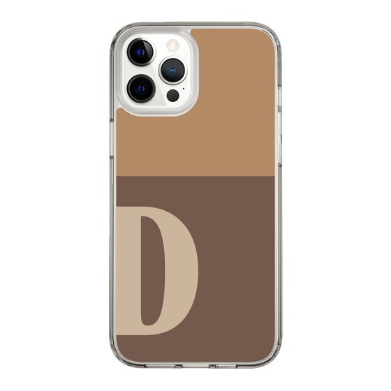 Slim Protection Case［ Original - initial two tone - D brown ］