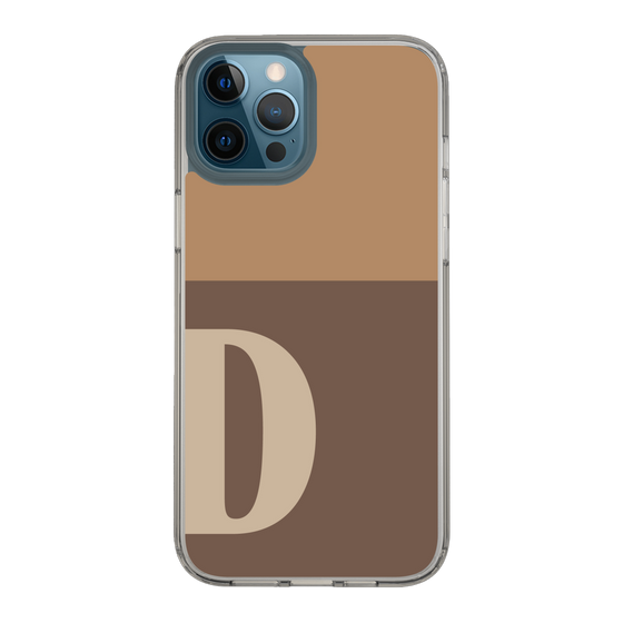 Slim Protection Case［ Original - initial two tone - D brown ］