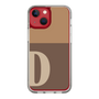 Slim Protection Case［ Original - initial two tone - D brown ］