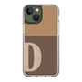 Slim Protection Case［ Original - initial two tone - D brown ］