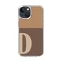 Slim Protection Case［ Original - initial two tone - D brown ］