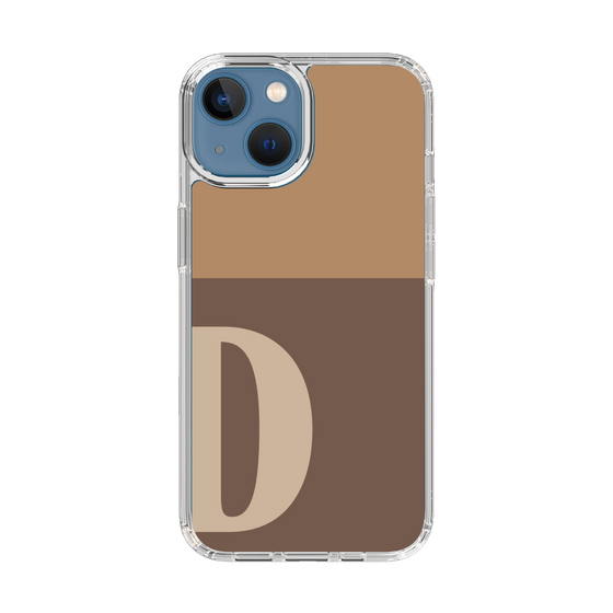 Slim Protection Case［ Original - initial two tone - D brown ］