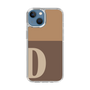 Slim Protection Case［ Original - initial two tone - D brown ］
