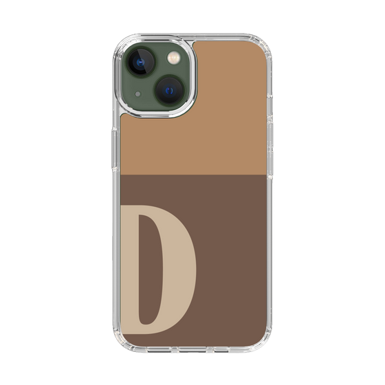 Slim Protection Case［ Original - initial two tone - D brown ］