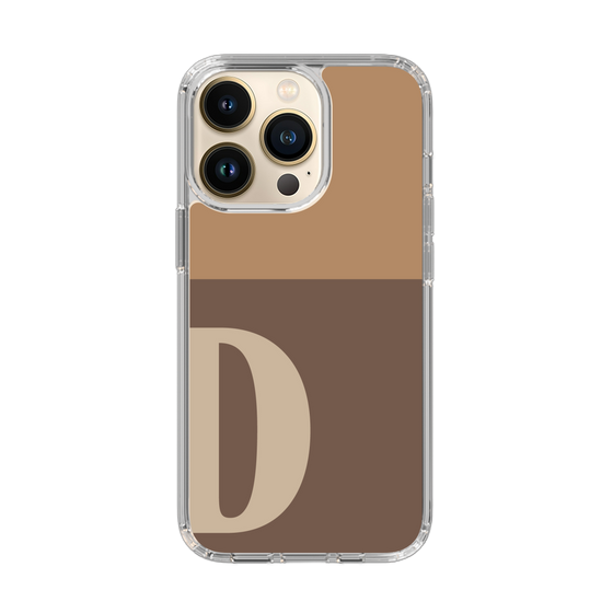 Slim Protection Case［ Original - initial two tone - D brown ］