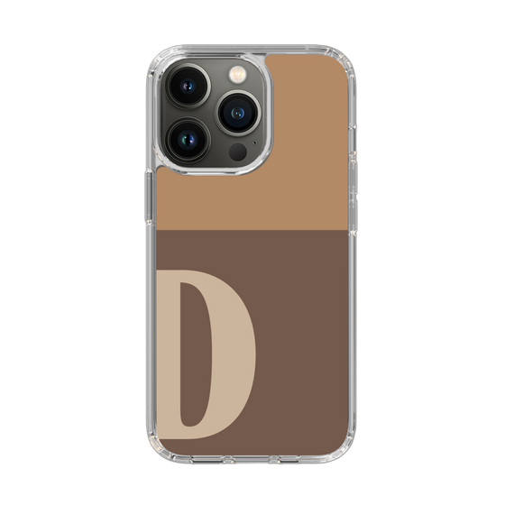 Slim Protection Case［ Original - initial two tone - D brown ］