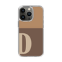 Slim Protection Case［ Original - initial two tone - D brown ］