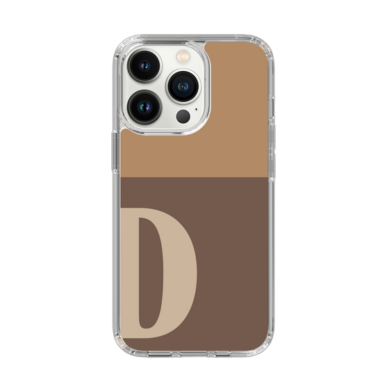 Slim Protection Case［ Original - initial two tone - D brown ］