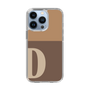 Slim Protection Case［ Original - initial two tone - D brown ］