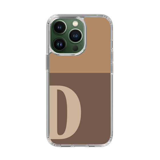 Slim Protection Case［ Original - initial two tone - D brown ］