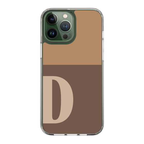 Slim Protection Case［ Original - initial two tone - D brown ］