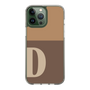 Slim Protection Case［ Original - initial two tone - D brown ］