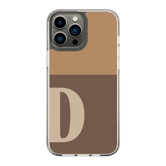 Slim Protection Case［ Original - initial two tone - D brown ］