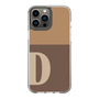 Slim Protection Case［ Original - initial two tone - D brown ］