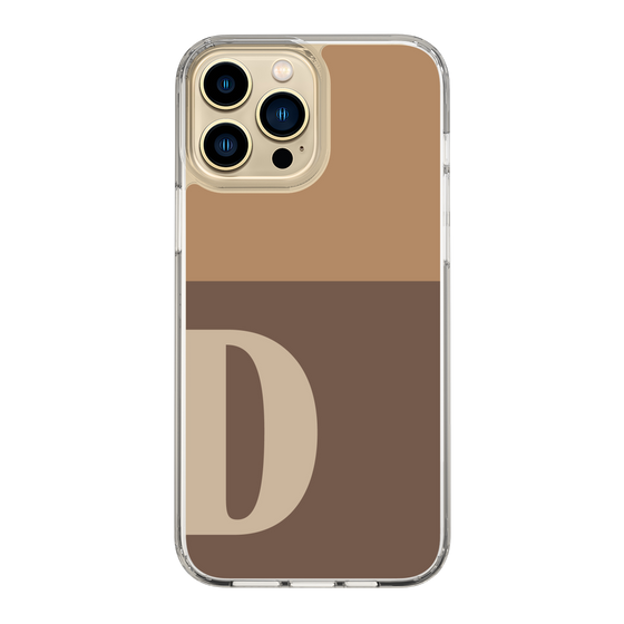 Slim Protection Case［ Original - initial two tone - D brown ］