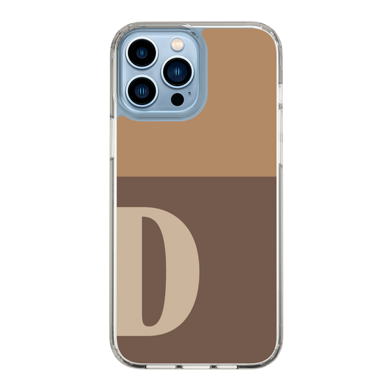 Slim Protection Case［ Original - initial two tone - D brown ］