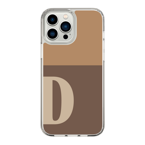 Slim Protection Case［ Original - initial two tone - D brown ］