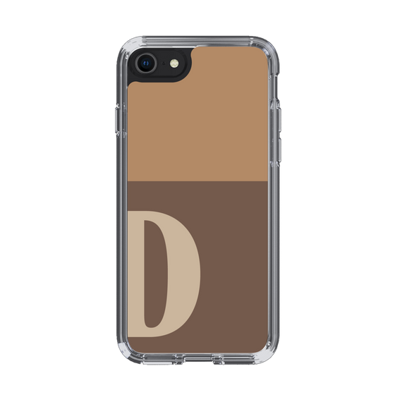 Slim Protection Case［ Original - initial two tone - D brown ］