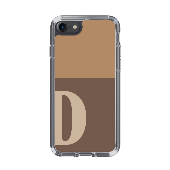 Slim Protection Case［ Original - initial two tone - D brown ］