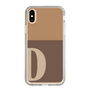 Slim Protection Case［ Original - initial two tone - D brown ］