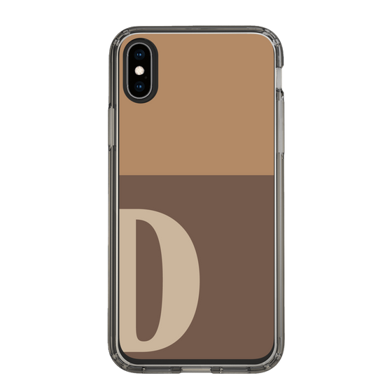 Slim Protection Case［ Original - initial two tone - D brown ］