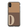 Slim Protection Case［ Original - initial two tone - D brown ］