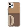 Slim Protection Case［ Original - initial two tone - D brown ］
